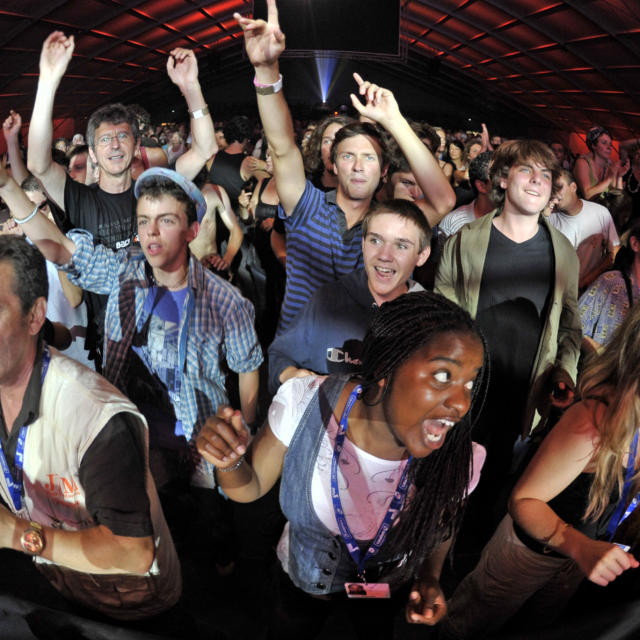 Marciac Chapiteau Ambiance Public © Francis Vernhet