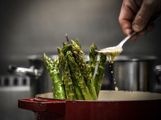 Asperges Restaurant Gastronomique @ Monastère Saint Mont